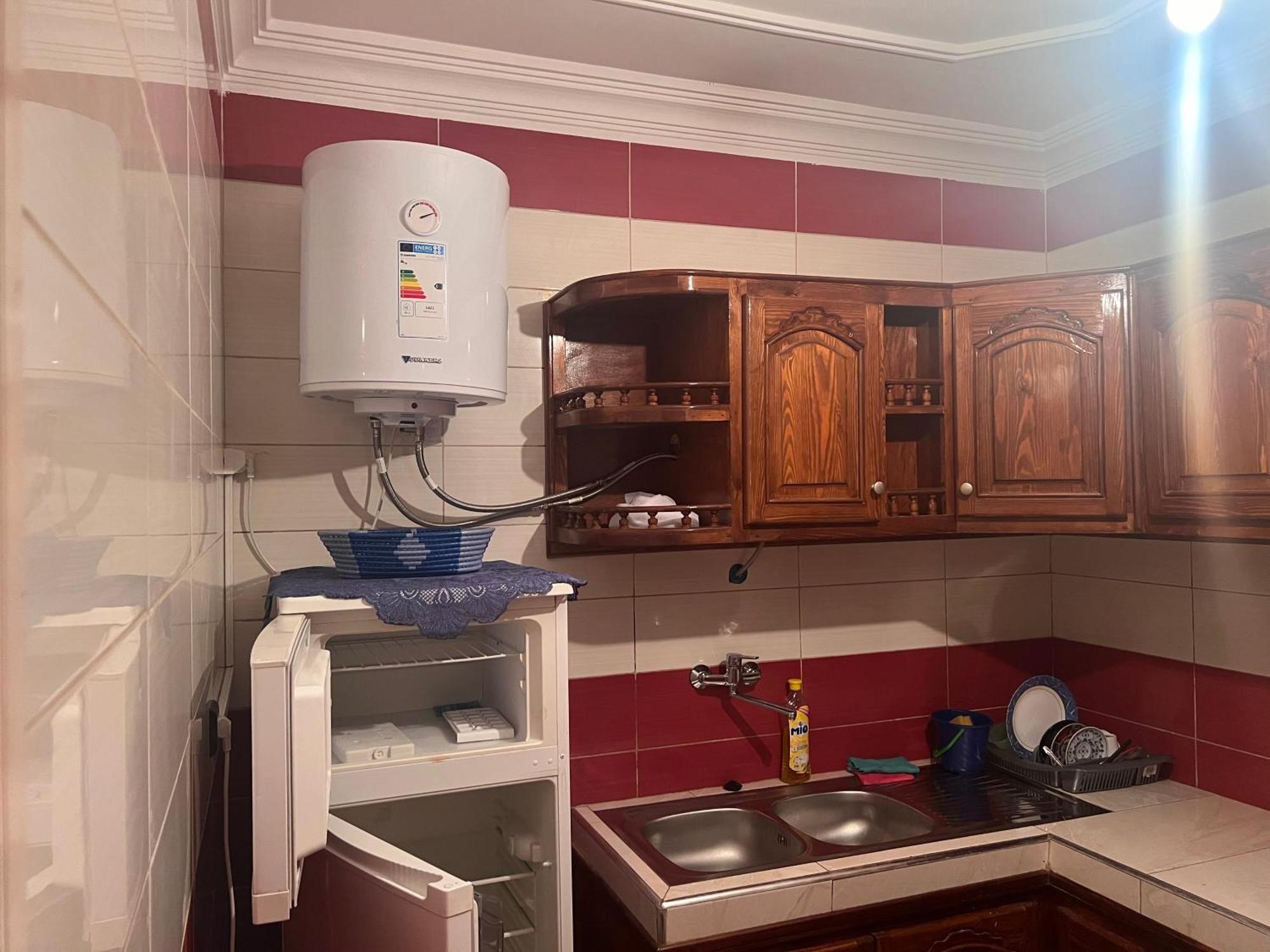 2 Zimmer Wohnung Corniche Nador Sidi Ali- Am Meer & Wifi エクステリア 写真